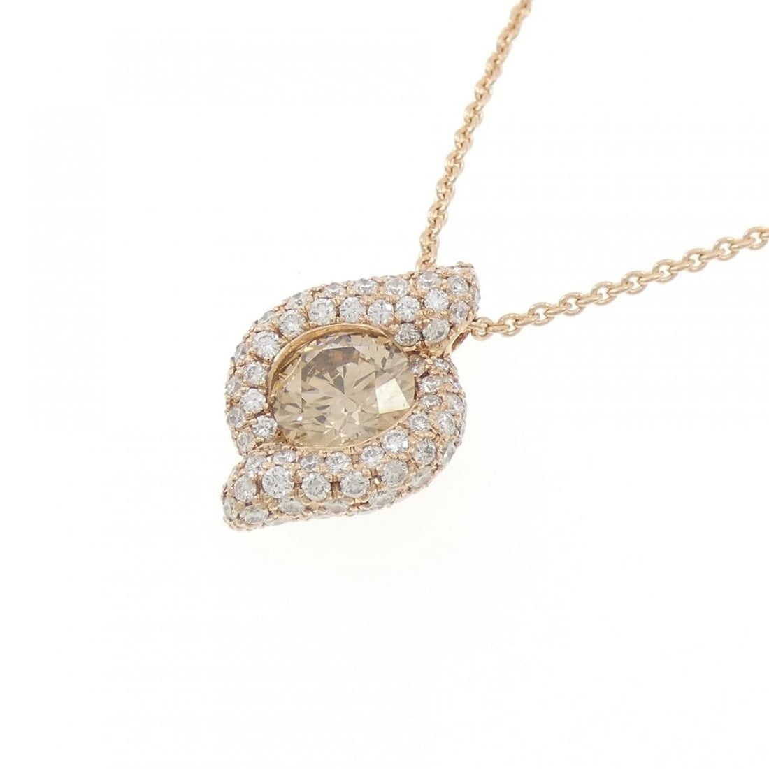 K18PG DIAMOND NECKLACE - 3