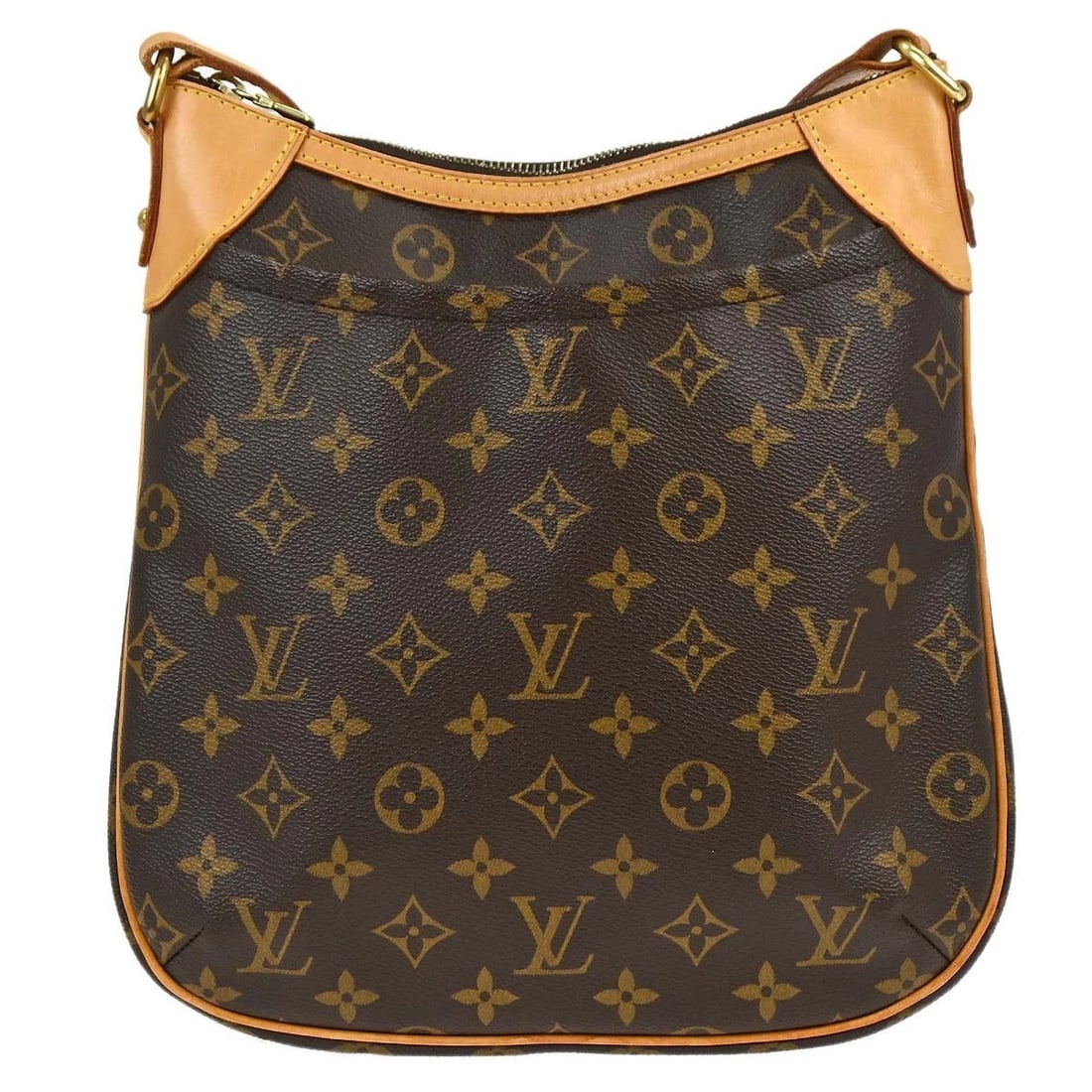LOUIS VUITTON MONOGRAM ODEON PM CROSSBODY SHOULDER BAG: Louis Vuitton Monogram Odeon PM Crossbody Shoulder Bag Brand: Louis Vuitton Type/Style: Crossbody Material: Monogram Canvas, Leather Color: Brown Size: W 10.2 x H 10.6 x D 2.2 inch Accessories: No