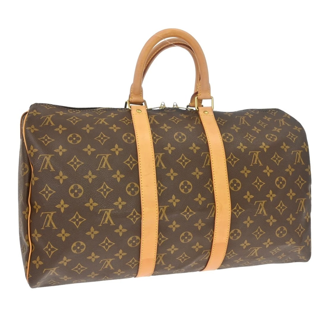 LOUIS VUITTON KEEPALL 45 DUFFLE HANDBAG - 2