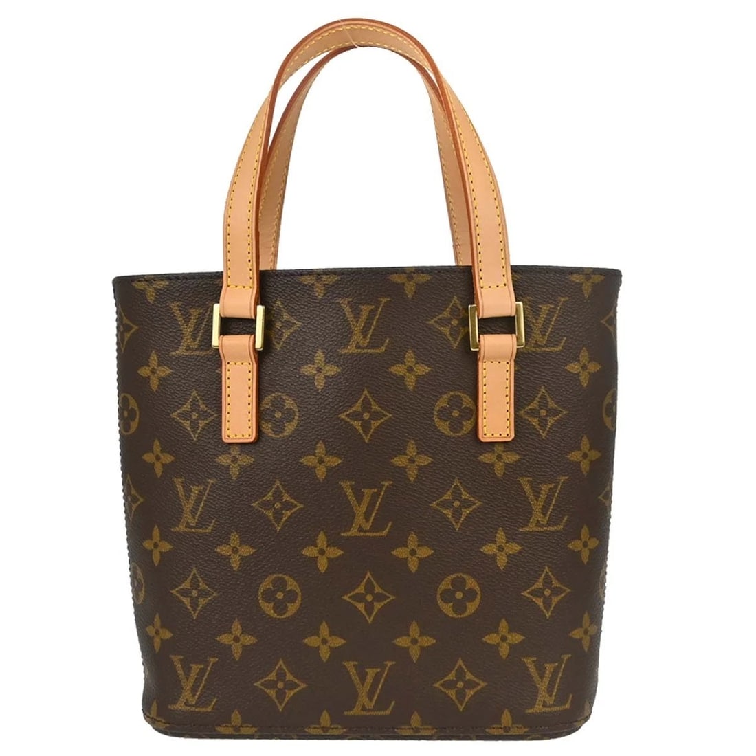 LOUIS VUITTON MONOGRAM VAVIN PM TOTE HANDBAG: Louis Vuitton Monogram Vavin PM Tote Handbag Brand: Louis Vuitton Type/Style: Tote Material: Monogram Canvas, Leather Color: Brown Size: W 8.1 x H 8.3 x D 3.3 inch Accessories: None Accessories