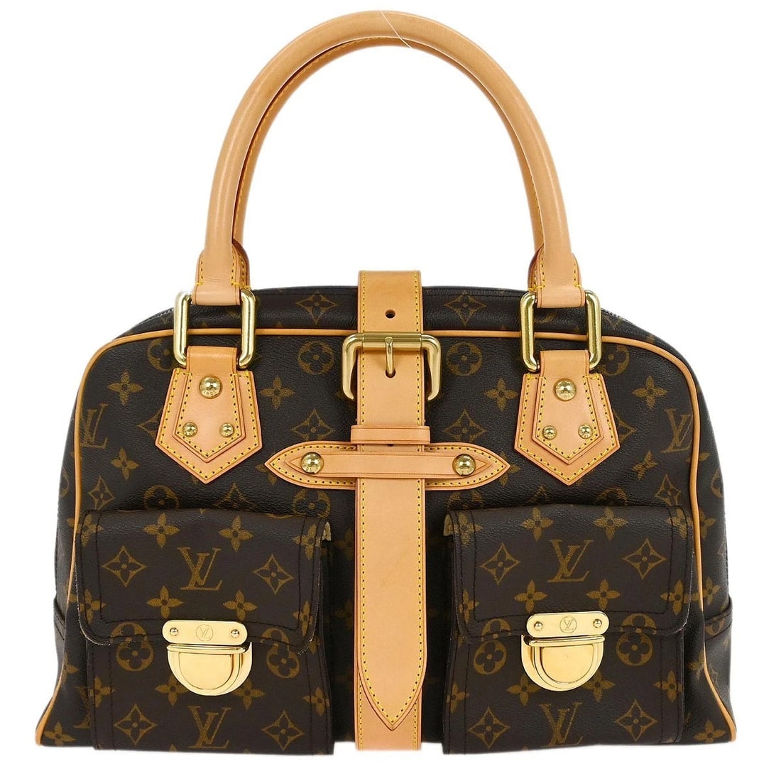 LOUIS VUITTON MONOGRAM MANHATTAN GM HANDBAG (1 of 7)