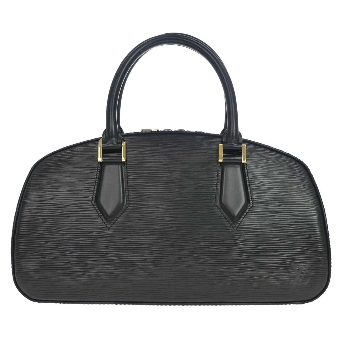 LOUIS VUITTON BLACK EPI JASMIN HANDBAG (1 of 8)