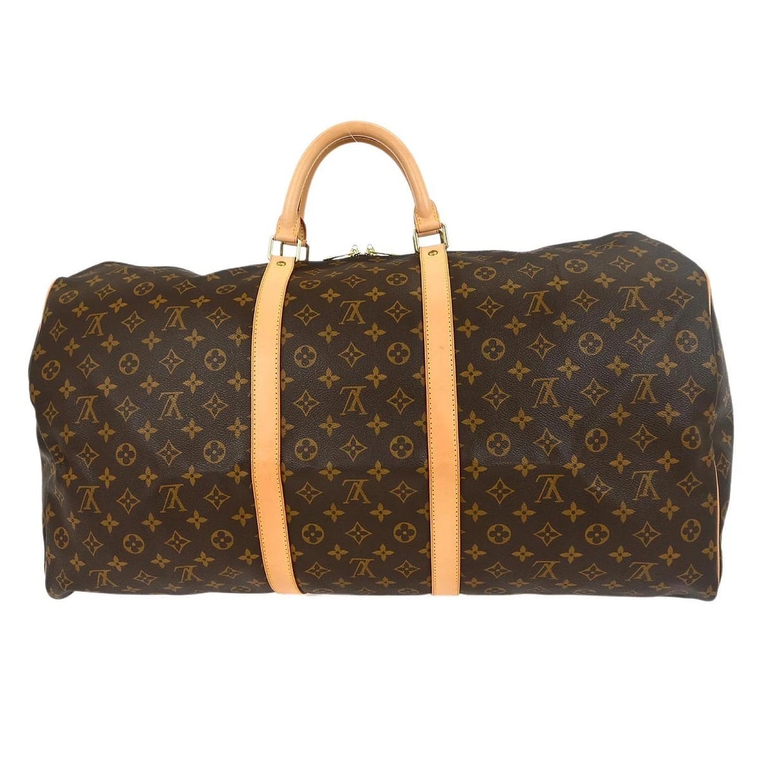 LOUIS VUITTON MONOGRAM KEEPALL 60 DUFFLE BAG - 2