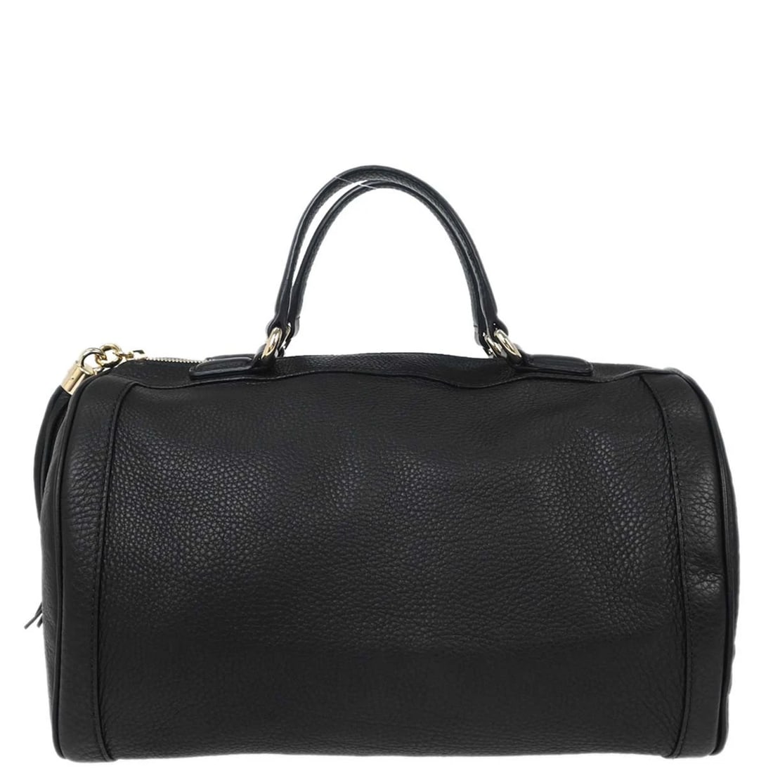 GUCCI BLACK LEATHER SOHO HANDBAG (1 of 8)