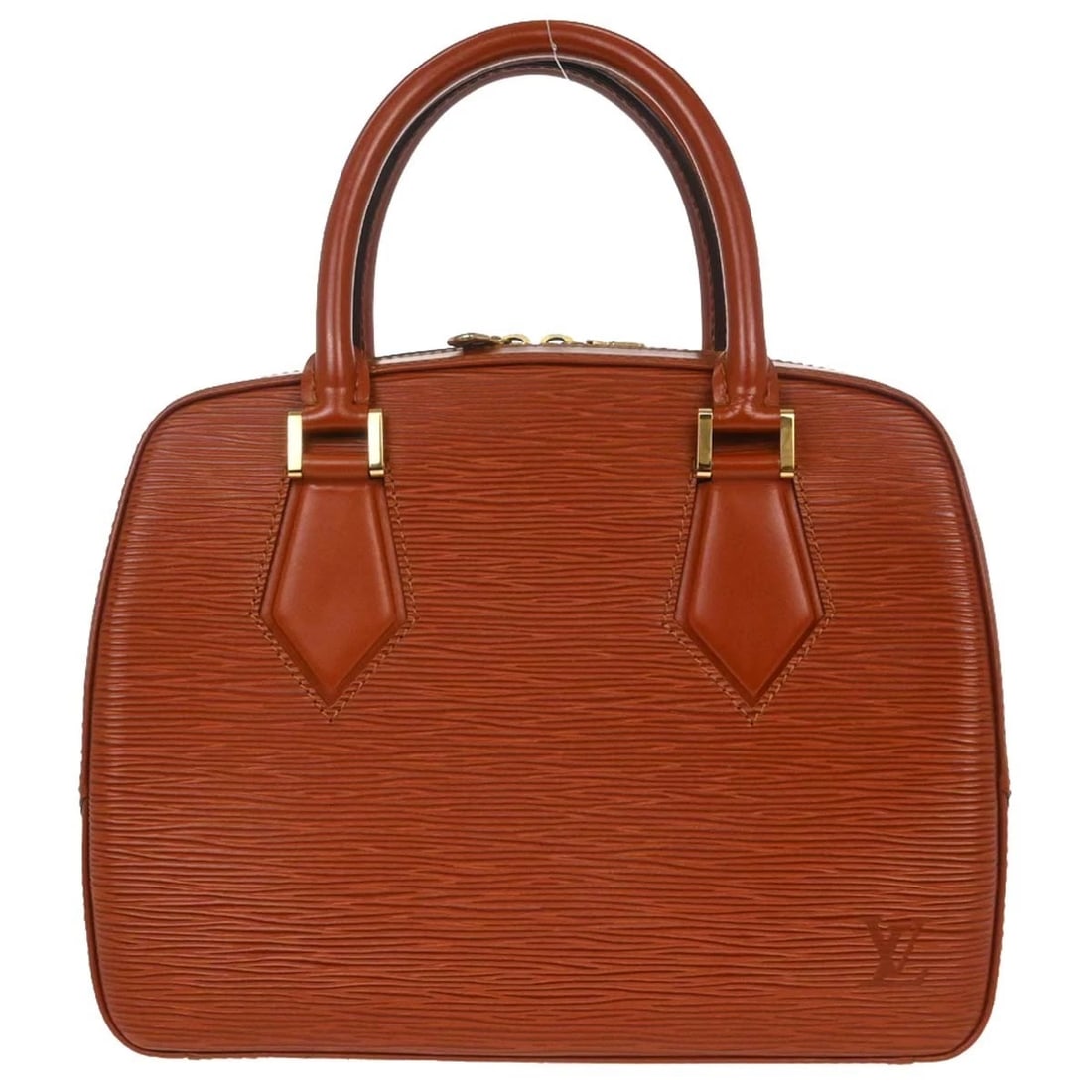 LOUIS VUITTON BROWN EPI SABLON HANDBAG (1 of 6)