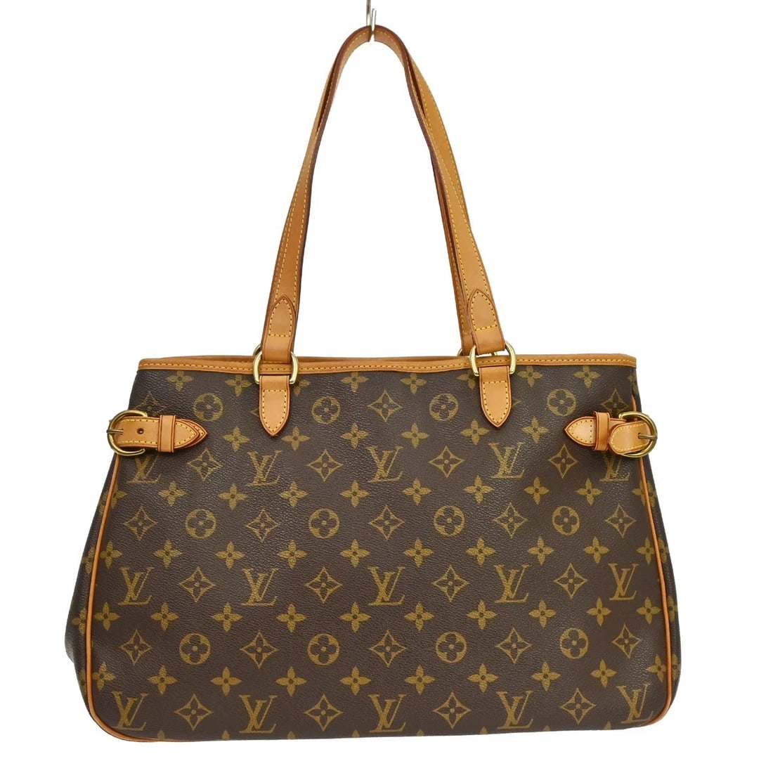 LOUIS VUITTON BATIGNOLLES HORIZONTAL BAG: LOUIS VUITTON BATIGNOLLES HORIZONTAL BAG Brand: Louis Vuitton Type/Style: Tote Material: Monogram Canvas, Leather Color: Brown Size: W 14.6 x H 9.8 x D 5.1 inch Accessories: None Accessori