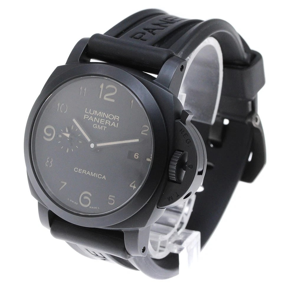 PANERAI LUMINOR BLACK AUTOMATIC WATCH - 2