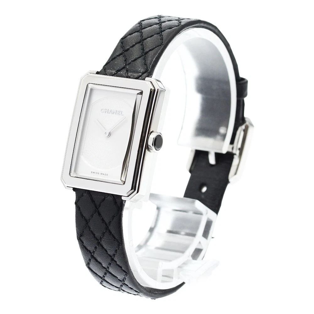 CHANEL SILVER QUARTZ WATCH - 2