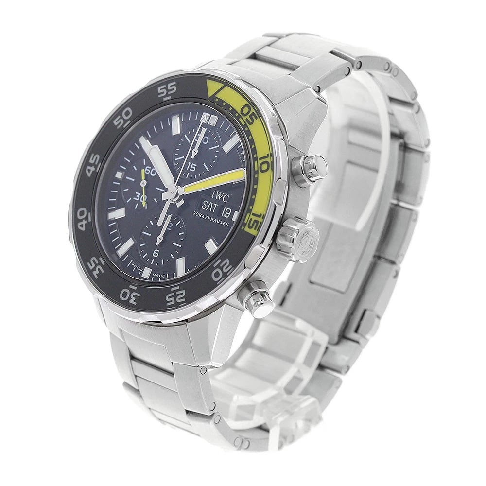IWC SCHAFFHAUSEN AQUA TIMER CHRONOGRAPH AUTOMATIC WATCH - 2
