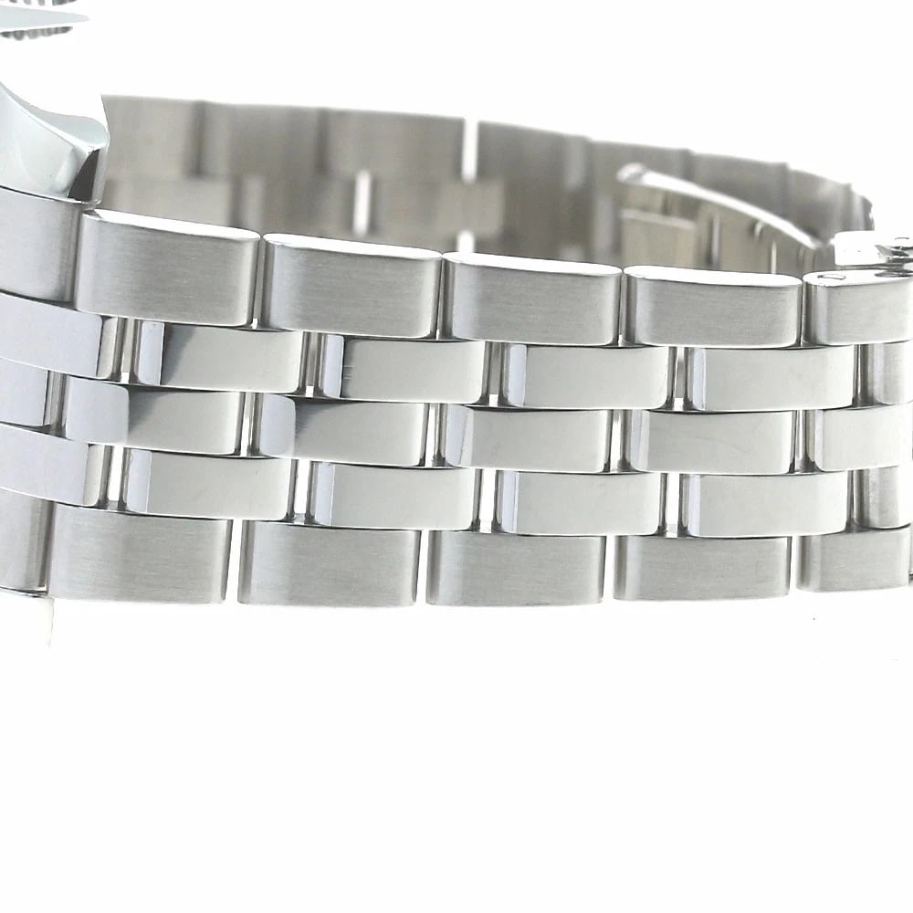 TUDOR GLAMOUR DATE SILVER AUTOMATIC WATCH - 3