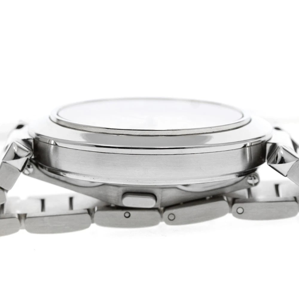 CARTIER PASHA DATE SILVER AUTOMATIC WATCH - 5