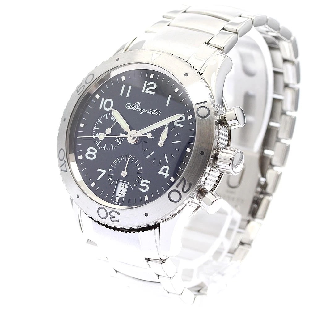 BREGUET TRANSATLANTIC DATE CHRONOGRAPH AUTOMATIC WATCH - 2