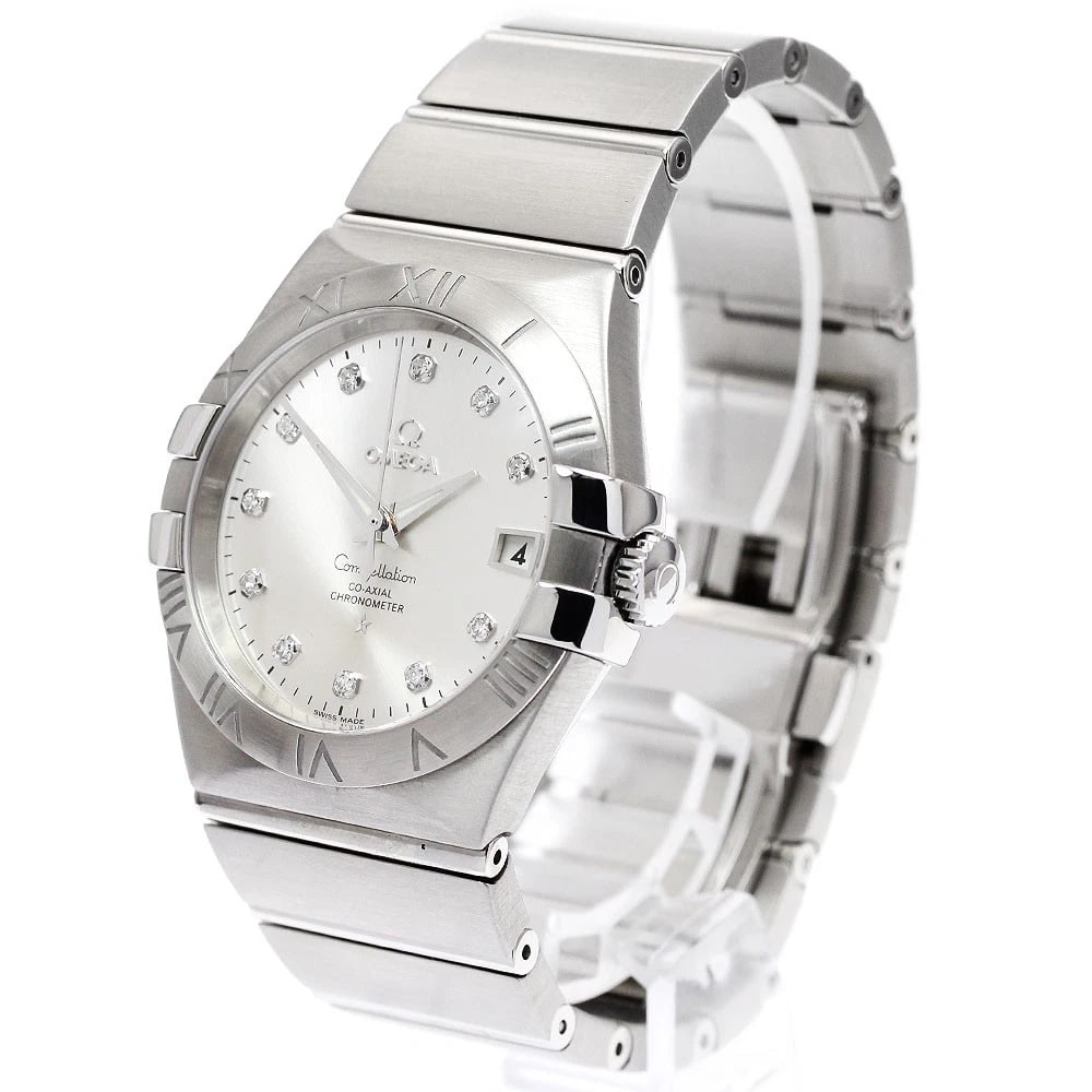 OMEGA CONSTELLATION DIAMOND AUTOMATIC WATCH - 2