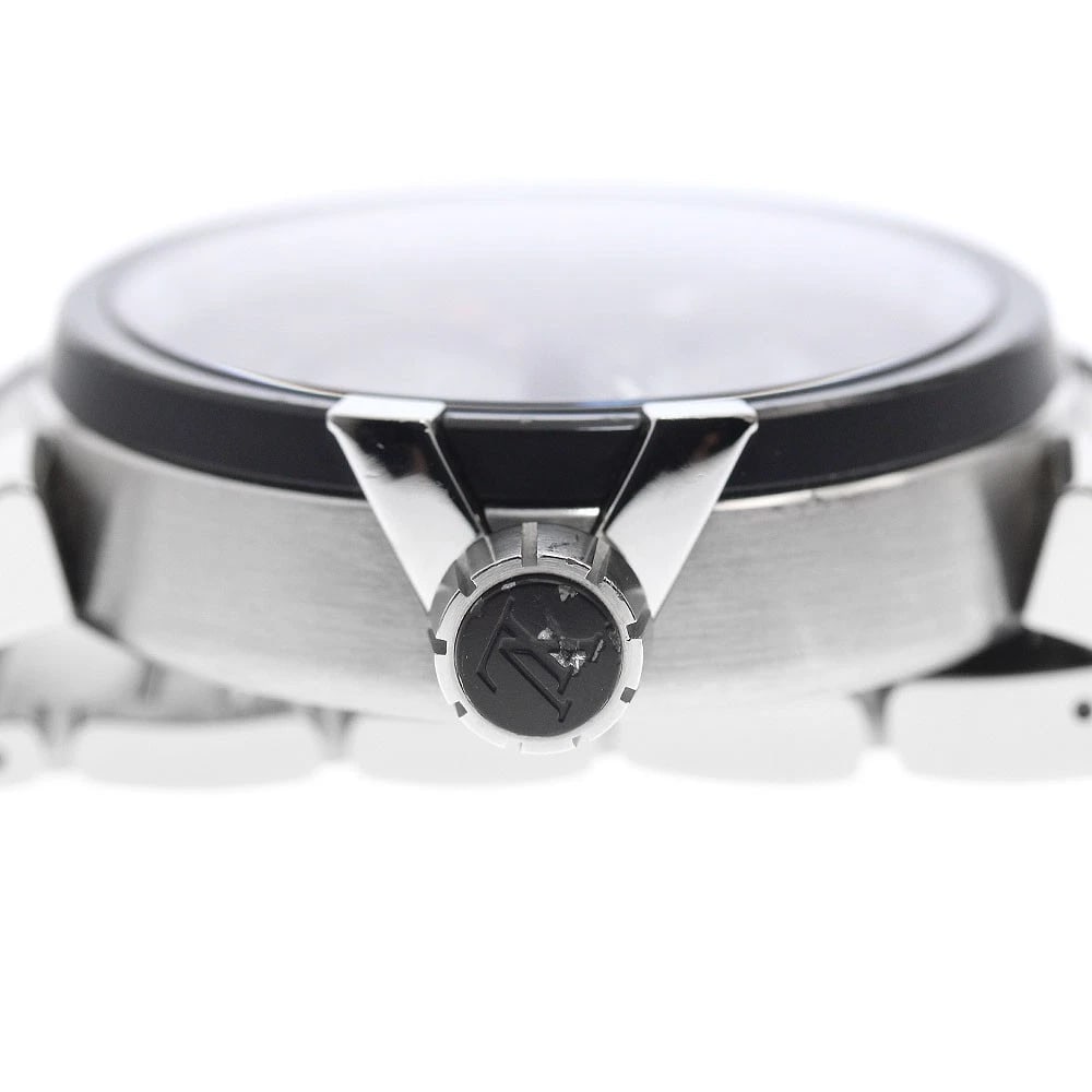 LOUIS VUITTON TAMBOUR EVOLUTION GMT AUTOMATIC WATCH - 3