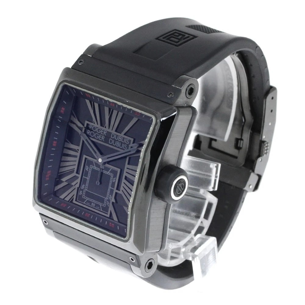 ROGER DUBUIS KING SQUARE SMALL SECONDS AUTOMATIC WATCH - 2