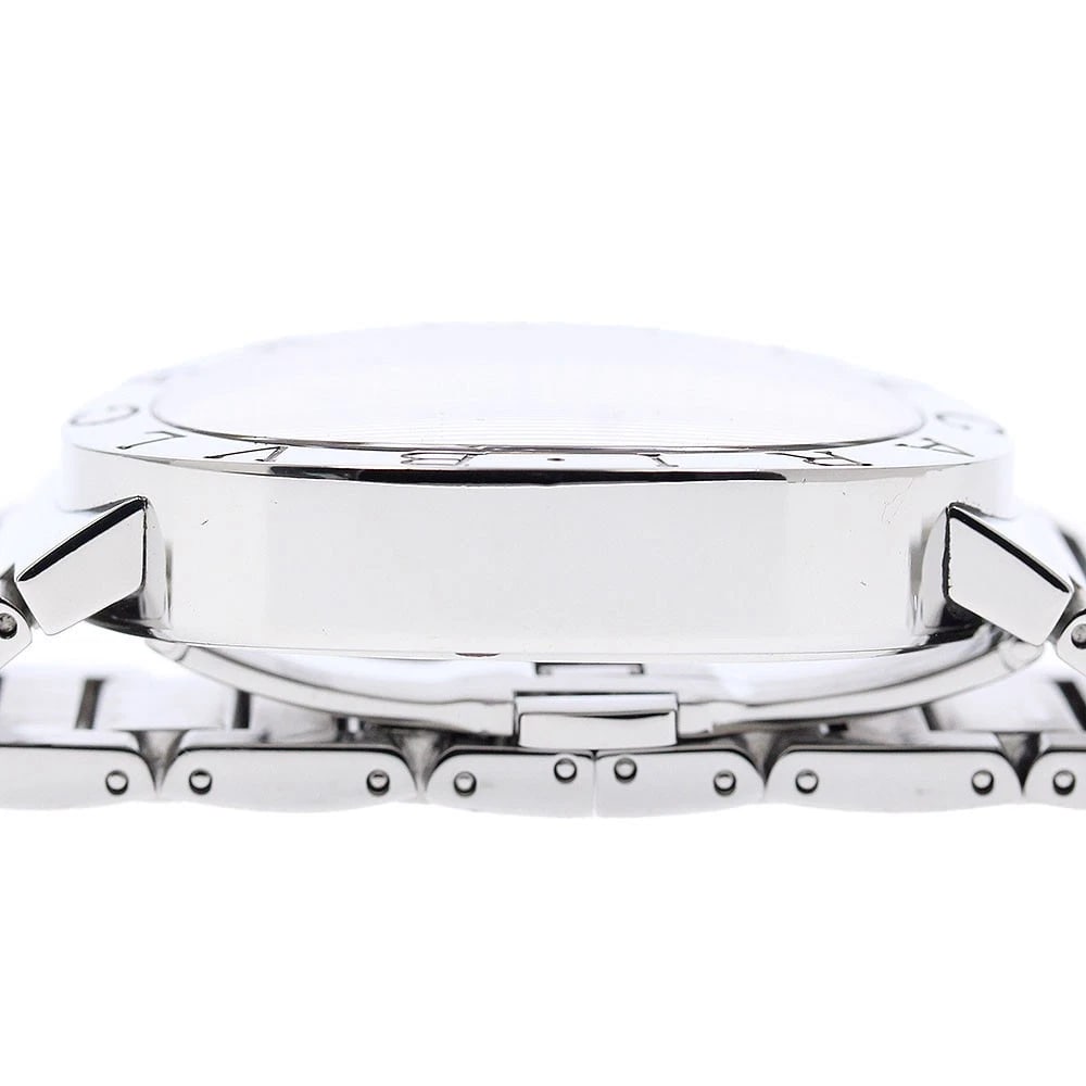 BVLGARI DATE SILVER DIAL AUTOMATIC WATCH - 4