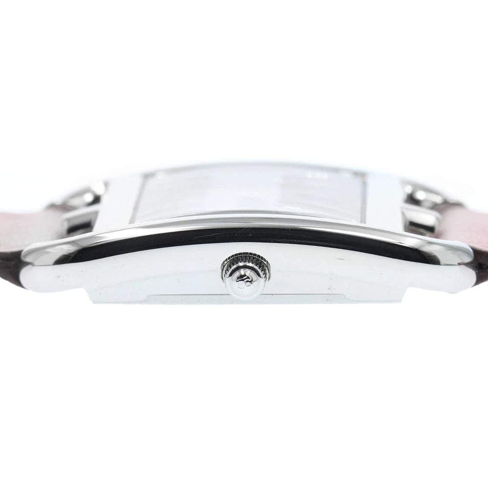 HERMES CAPE COD SILVER DIAL QUARTZ WATCH - 3