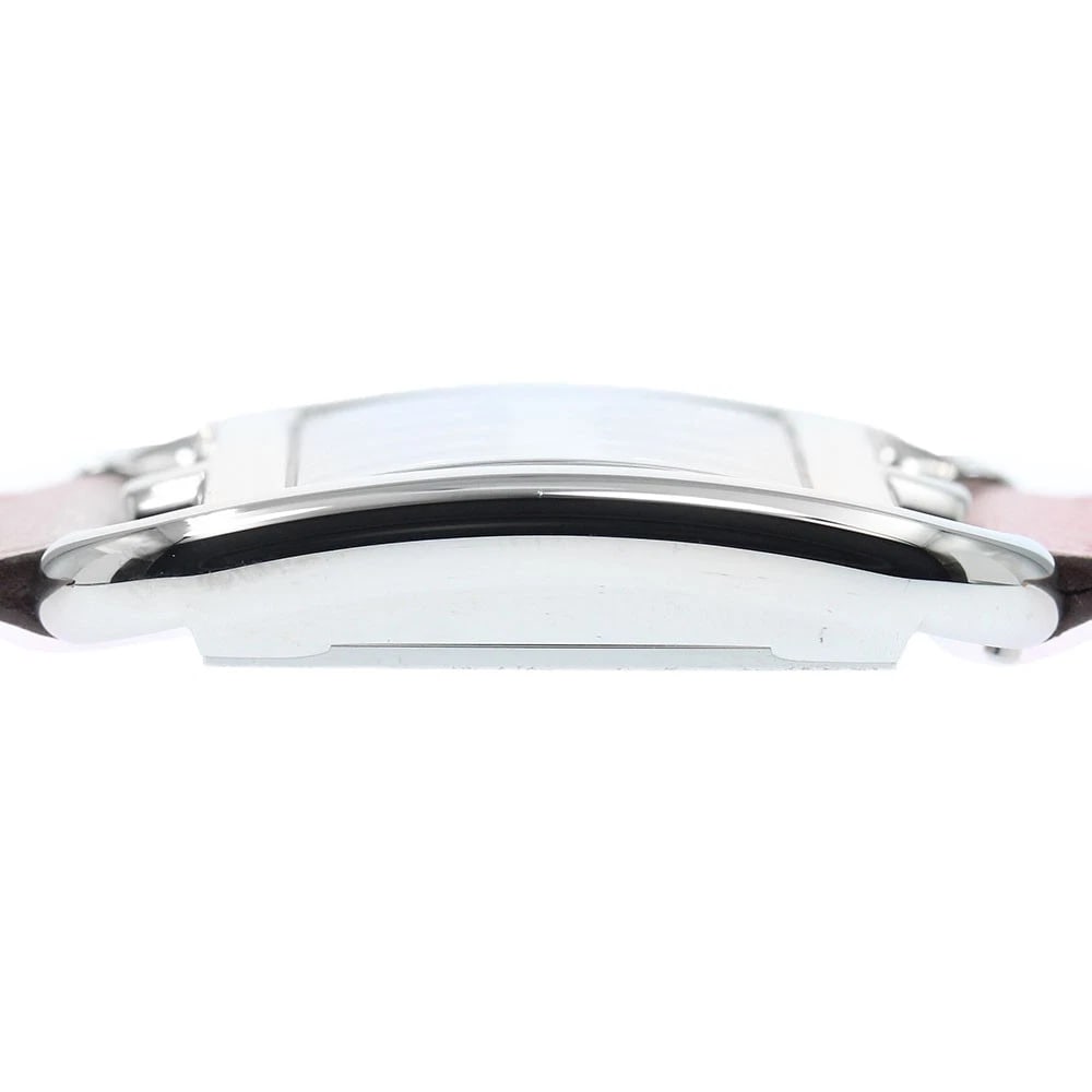 HERMES CAPE COD SILVER DIAL QUARTZ WATCH - 4
