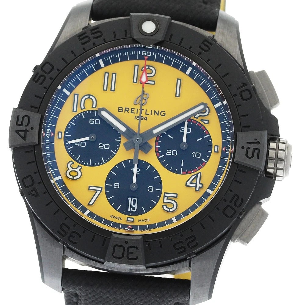 BREITLING AVENGER CHRONOGRAPH NIGHT MISSION AUTOMATIC WATCH (1 of 2)