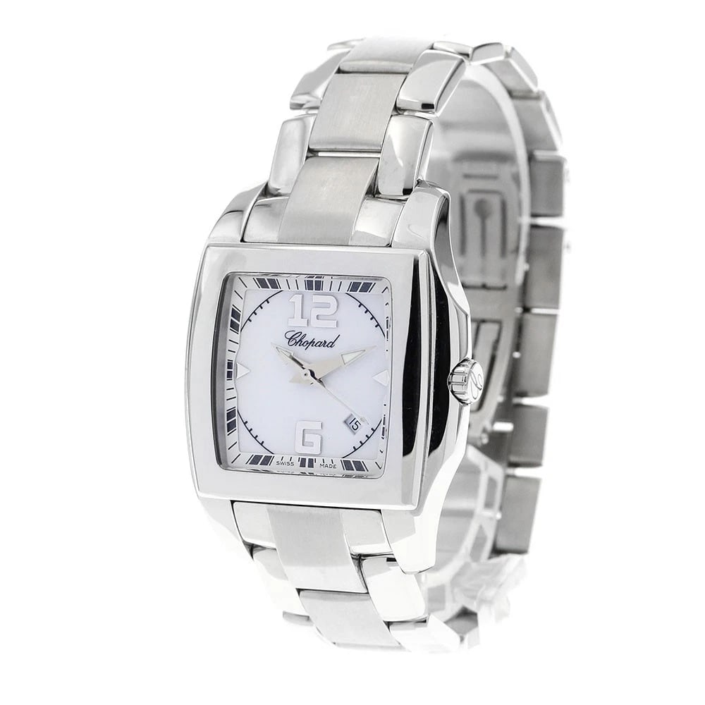CHOPARD DATE WHITE DIAL QUARTZ WATCH - 2