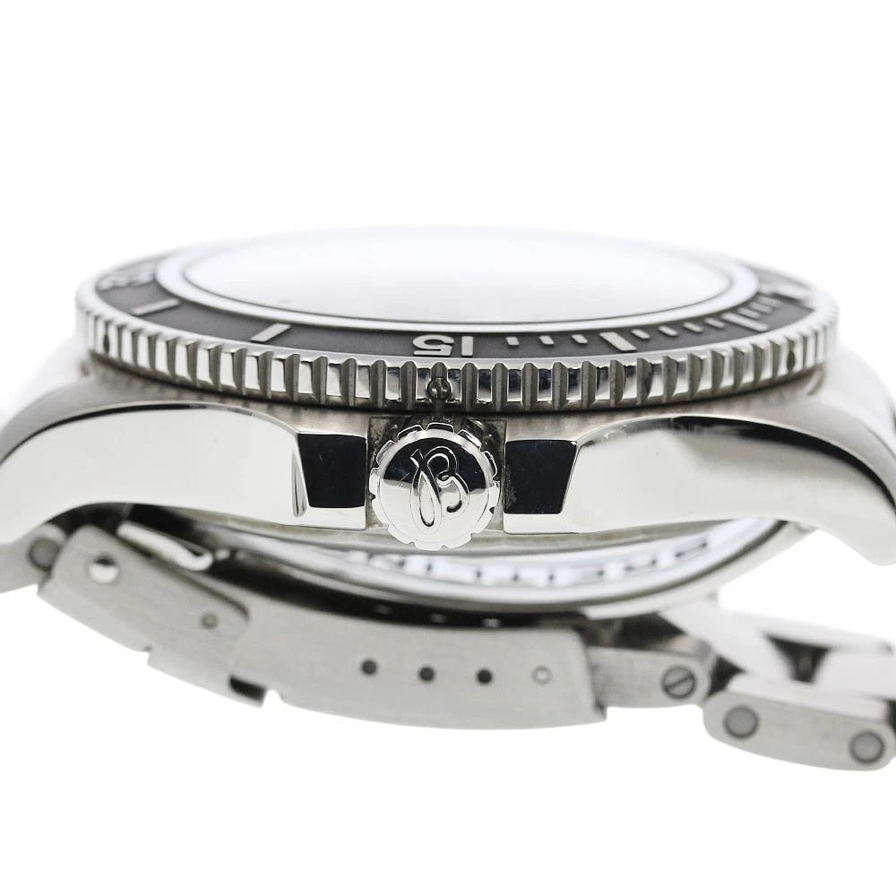 BREITLING SUPER OCEAN DATE BLACK DIAL AUTOMATIC WATCH - 3