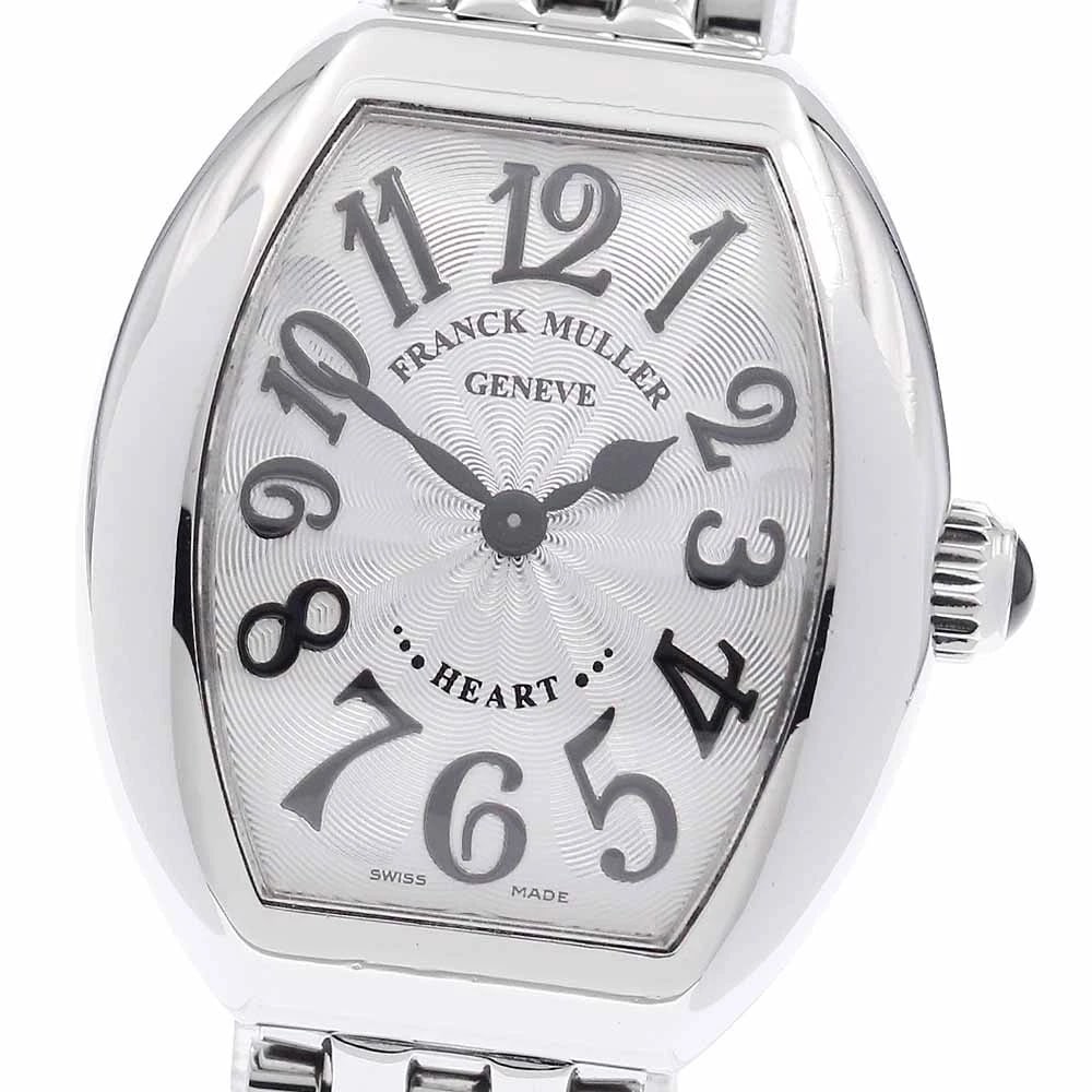FRANCK MULLER HEART SILVER DIAL QUARTZ WATCH: FRANCK MULLER Heart Silver Dial Quartz Watch Brand: FRANCK MULLER Type/Style: Wristwatch Material: Band Material Stainless Steel, Case Material Stainless Steel Color: Dial Color Silver Size: Case