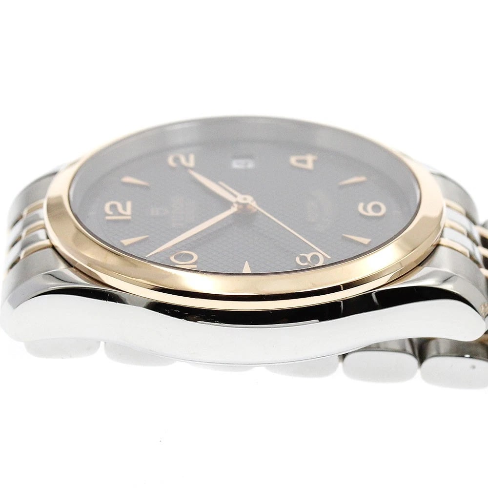 TUDOR DATE BLACK DIAL AUTOMATIC WATCH - 4
