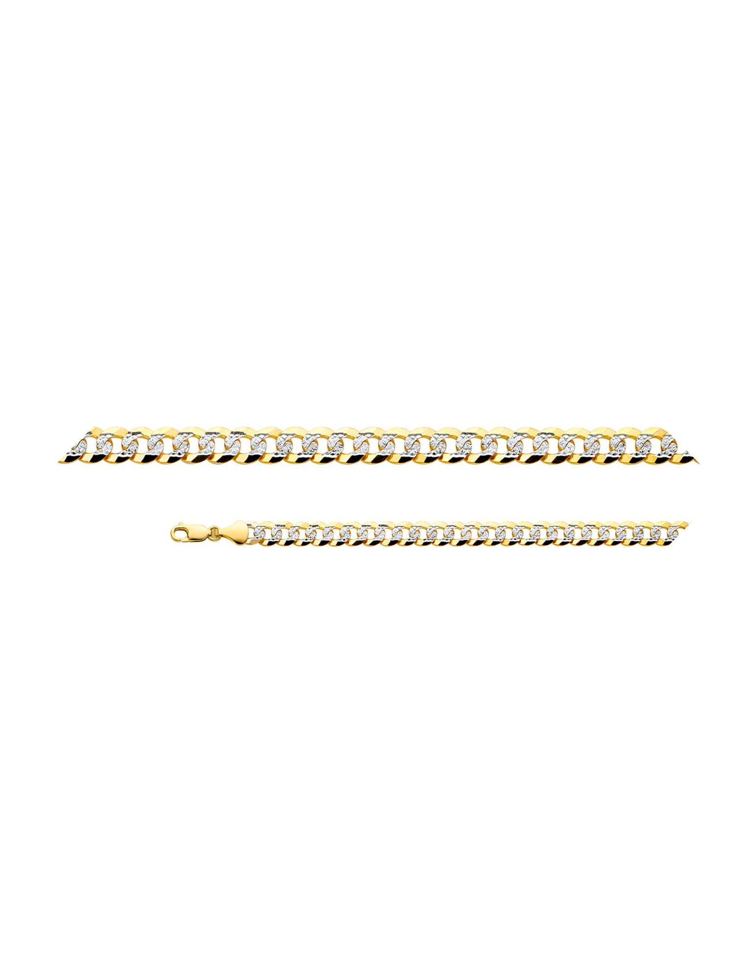 14KY CUBAN WP CHAIN - 2