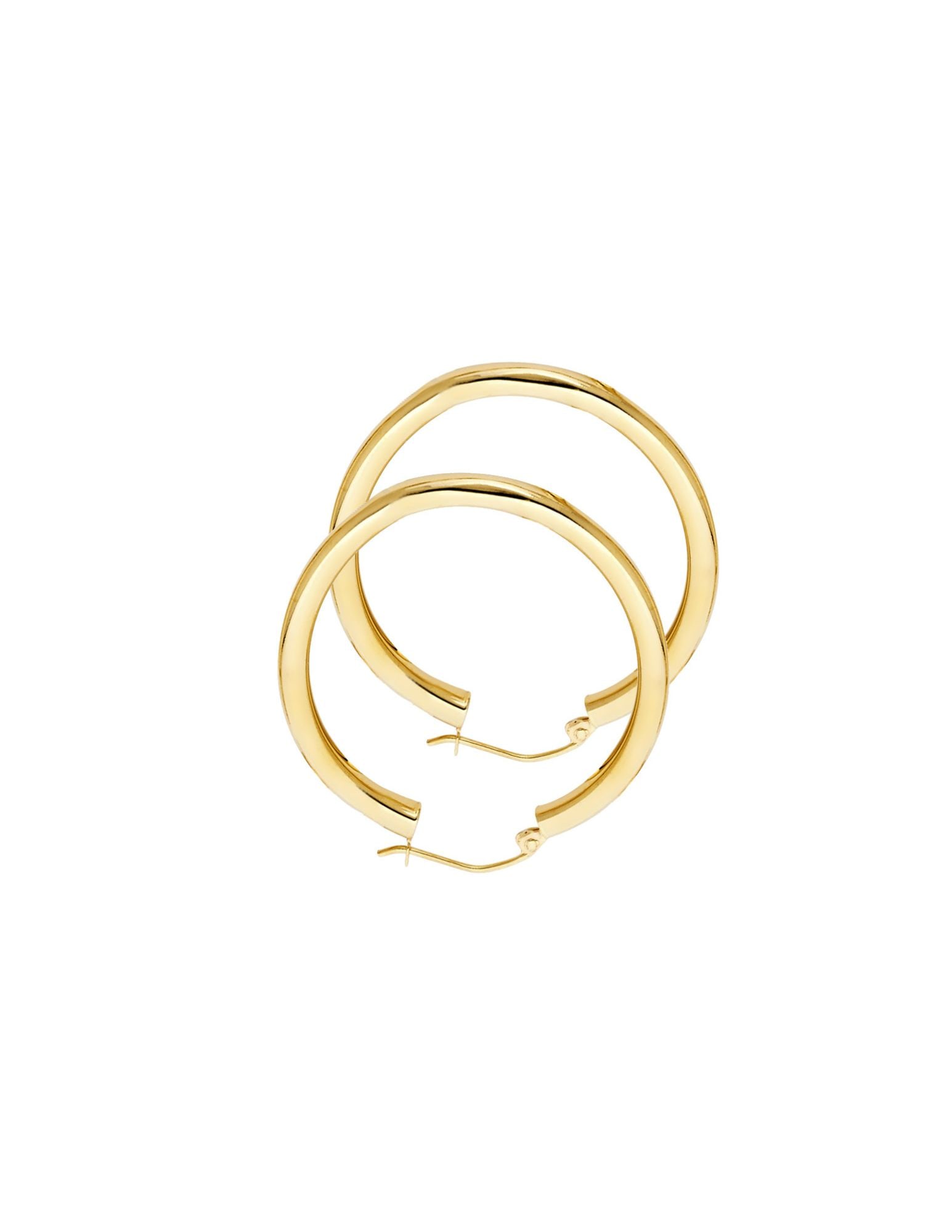 14KY PLAIN HOOP EARRINGS - 3