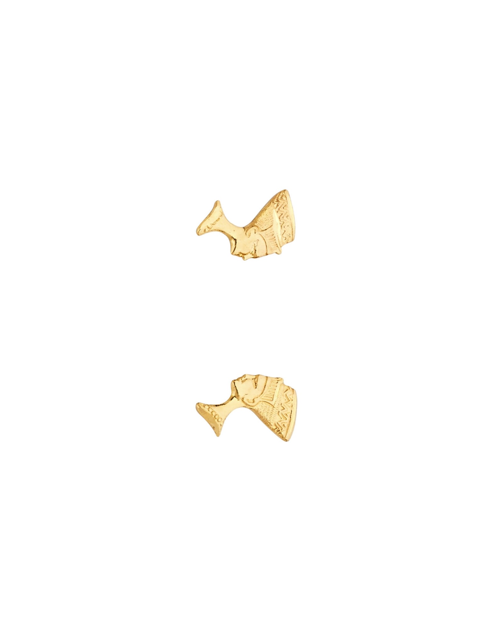 14KY SMALL PHARAOH POST EARRINGS - 2