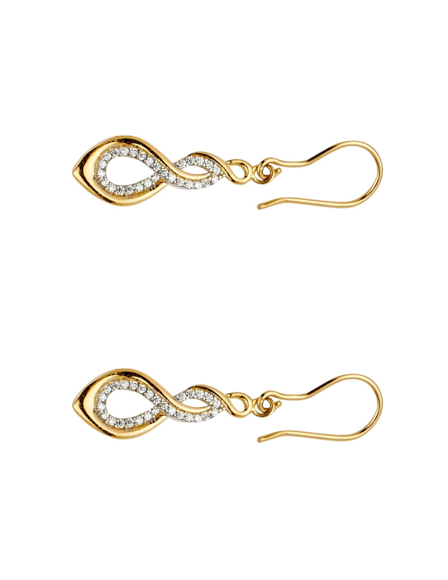 14KY 2T INFINITY EARRINGS - 2