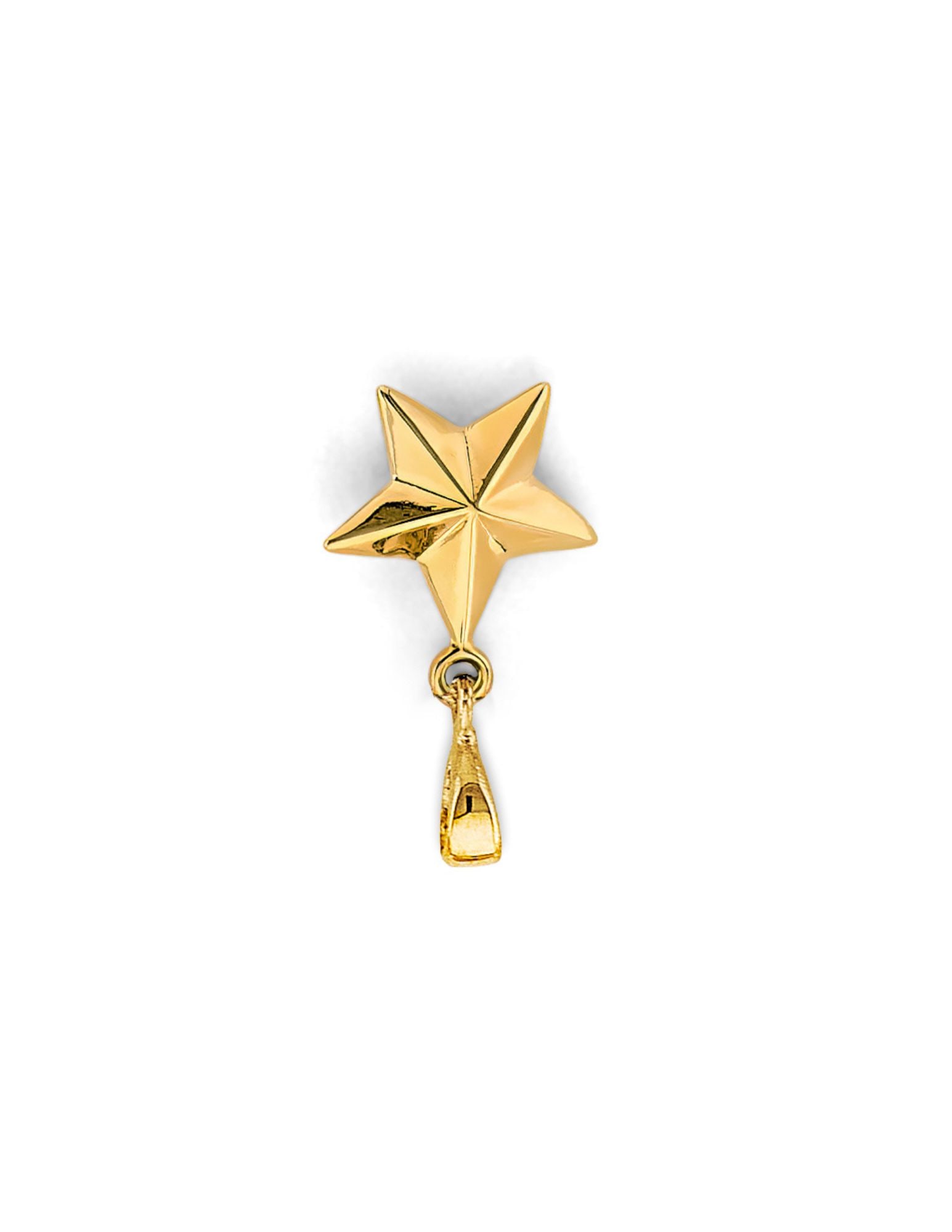14KY STAR PENDANT - 3