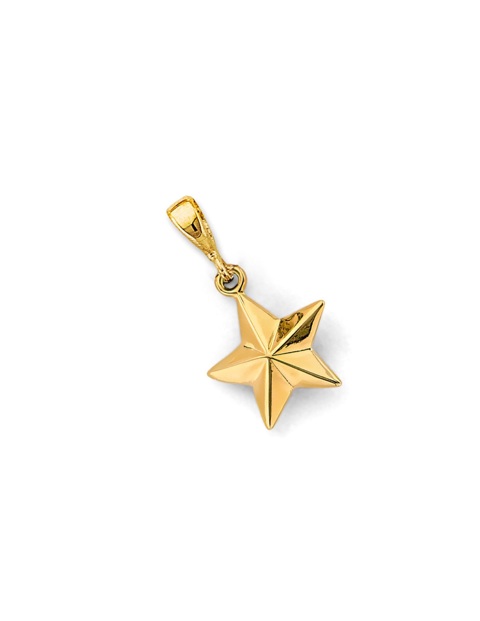 14KY STAR PENDANT - 4