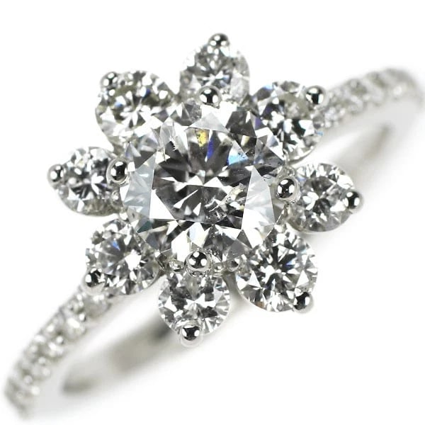 PT950 DIAMOND RING