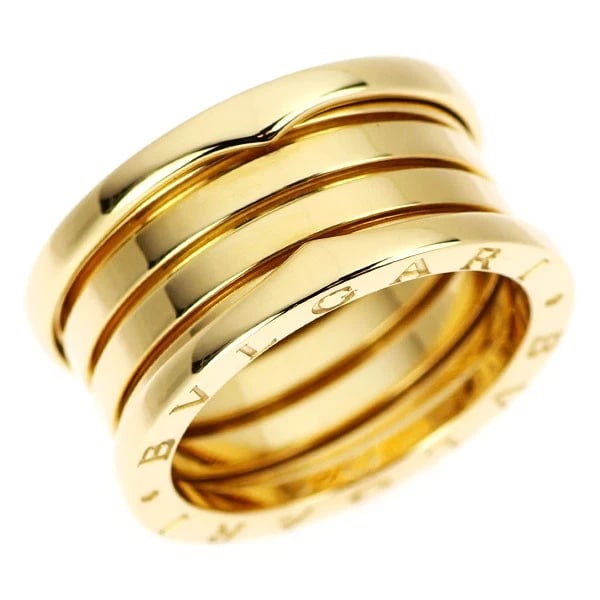BULGARI K18YG RING: Bulgari K18YG Ring Brand: Bvlgari Type/Style: Ring Material: K18YG, Color: YG Size: 6 US Accessories: None Accessories Notice: When purchasing pre-owned goods, please refer to the photos of the items