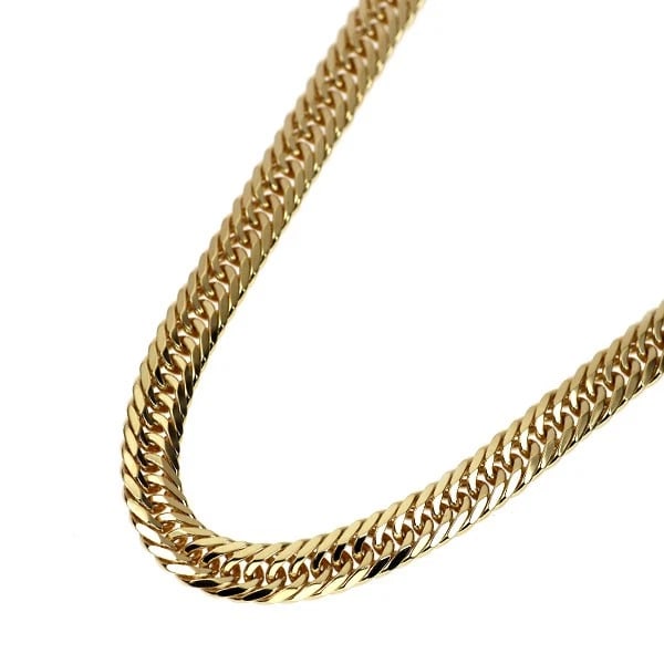 K18YG KIHEI 8-SIDED TRIPLE NECKLACE 50CM TH S: K18YG Kihei 8-sided triple necklace 50cm th S Brand: None Type/Style: necklaces Material: K18YG, Color: YG Size: Chain Length 50cm Accessories: None Accessories Notice: When purchasing pre-owned