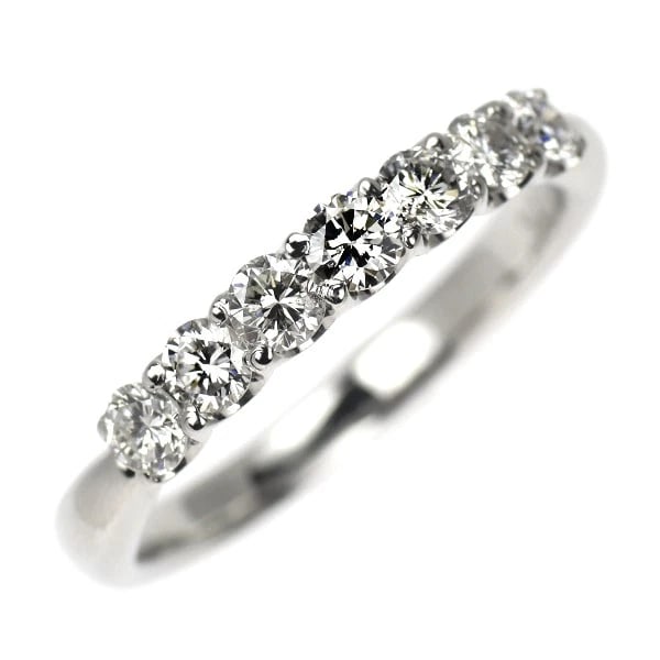 GINZA MIWA/MITSUKOSHI PT900 DIAMOND RING: Ginza Miwa/Mitsukoshi Pt900 diamond ring Brand: None Type/Style: Ring Material: Pt900, Main Stone Natural Color: None Size: 5.5 - 5.75 US Accessories: None Accessories Notice: When purchasing