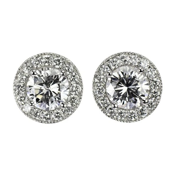 PT950/ PT900 DIAMOND STUD EARRINGS: Pt950/ Pt900 Diamond Stud Earrings Brand: None Type/Style: piercing Material: Pt950/ Pt900, Main Stone Natural Color: Pt Size: Length/Width/Diameter 10.7 Accessories: None Accessories Notice: When