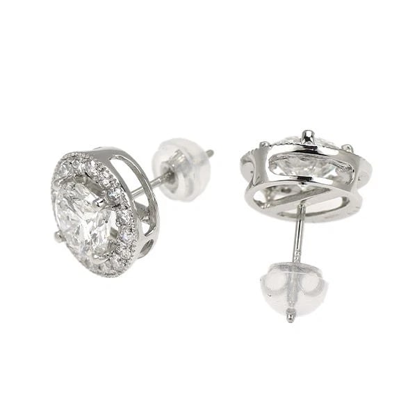 PT950/ PT900 DIAMOND STUD EARRINGS - 3