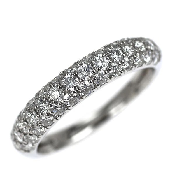 PT950 H&C DIAMOND RING: Pt950 H&C diamond ring Brand: None Type/Style: Ring Material: Pt900, Main Stone Natural Color: None Size: 4 US Accessories: None Accessories Notice: When purchasing pre-owned goods, please refer to