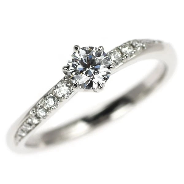 DIAMOND SHIRAISHI PT950 DIAMOND RING: Diamond Shiraishi Pt950 Diamond Ring Brand: None Type/Style: Ring Material: Pt950, Main Stone Natural Color: None Size: 5.25 US Accessories: None Accessories Notice: When purchasing pre-ow