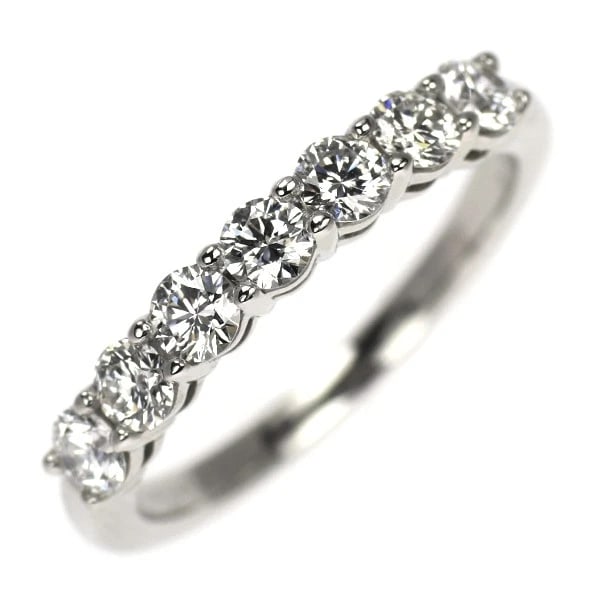 TIFFANY PT950 DIAMOND RING: Tiffany Pt950 diamond ring Brand: Tiffany Type/Style: Ring Material: Pt950, Main Stone Natural Color: Pt Size: 4.75 - 5 US Accessories: None Accessories Notice: When purchasing pre-owned g