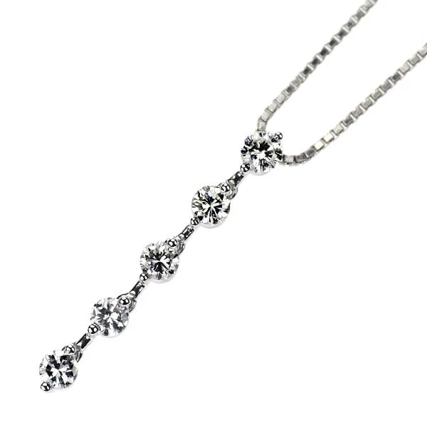 PT850 DIAMOND PENDANT NECKLACE: Pt850 Diamond Pendant Necklace Brand: None Type/Style: pendant necklace Material: Pt850, Main Stone Natural Color: None Size: Chain Length: 40cm Accessories: None Accessories Notice: When purchasing