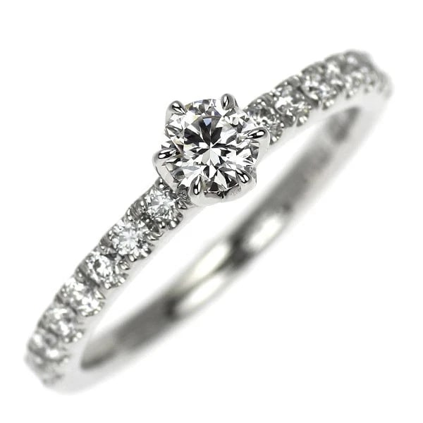EXCELCO PT950 DIAMOND RING: Excelco Pt950 Diamond Ring Brand: None Type/Style: Ring Material: Pt950, Main Stone Natural Color: None Size: 3.75 US Accessories: None Accessories Notice: When purchasing pre-owned goods, please