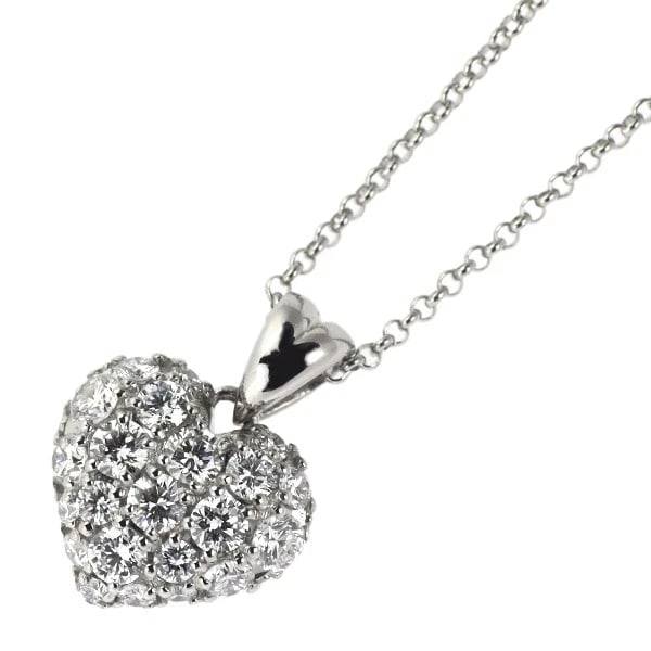 YUKIZAKI PT900/ PT850 DIAMOND PENDANT NECKLACE: Yukizaki Pt900/ Pt850 Diamond Pendant Necklace Brand: None Type/Style: pendant necklace Material: PT900, Main Stone Natural Color: Pt Size: Chain Length 50 cm Accessories: None Accessories Notice: