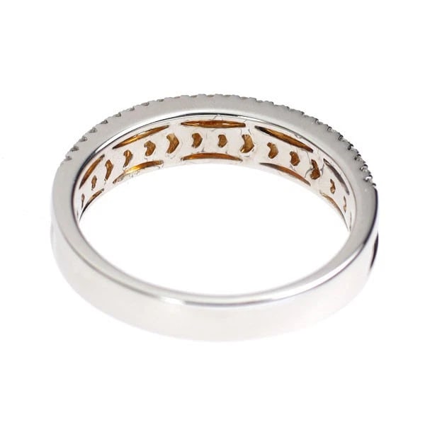 K18YG/WG DIAMOND RING - 3