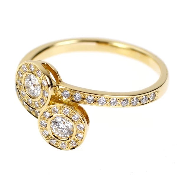 FOREVERMARK K18YG DIAMOND RING - 2
