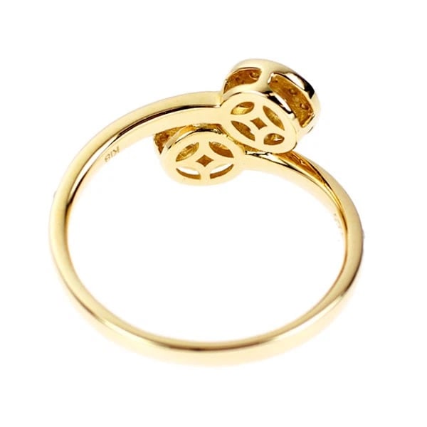 FOREVERMARK K18YG DIAMOND RING - 3