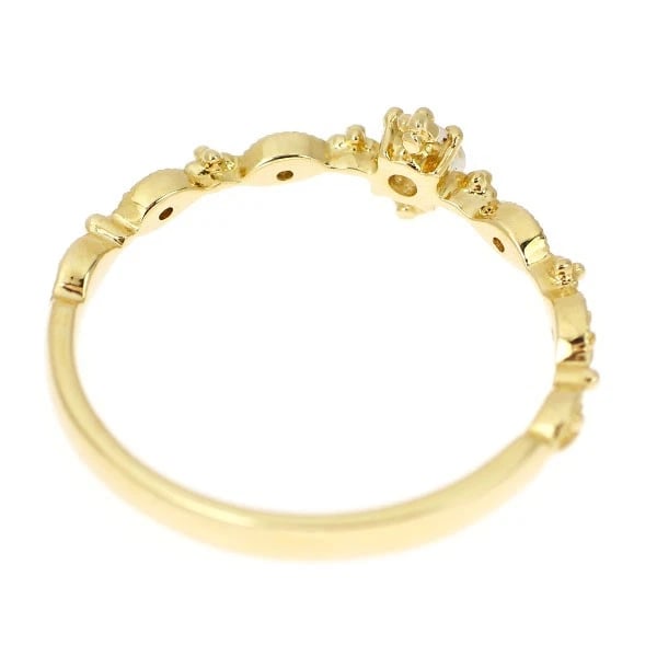 K18YG DIAMOND RING - 2