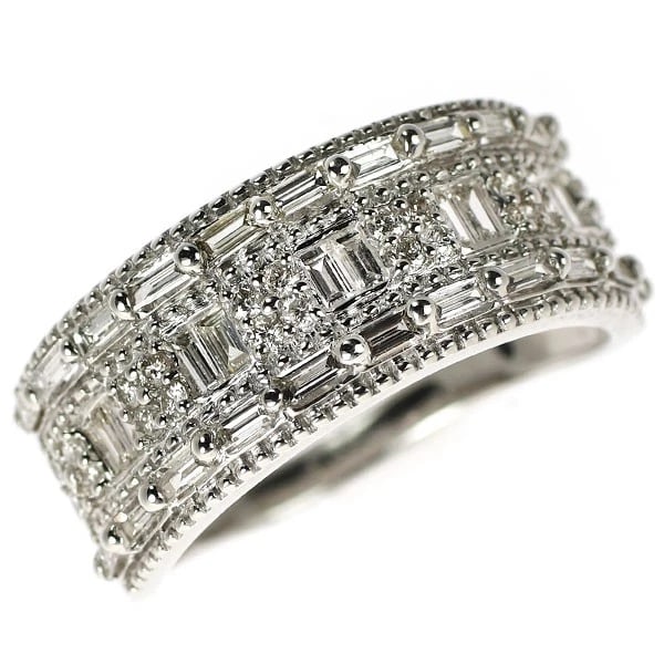 PT900 DIAMOND RING: Pt900 diamond ring Brand: None Type/Style: Ring Material: Pt900, Main Stone Natural Color: None Size: 6.25 - 6.5 US Accessories: None Accessories Notice: When purchasing pre-owned goods, please refer
